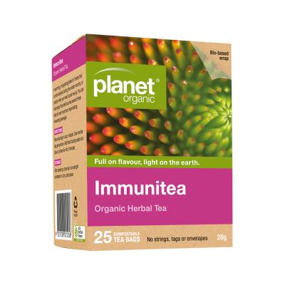 Planet Organic Organic Herbal Tea Immunitea x 25 Tea Bags